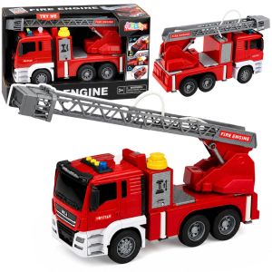 Camión de Bomberos Infantil con Luz, Sonido y Agua