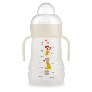 Biberón Entrenador Mam baby 220ml Beige - Trainer+ Night
