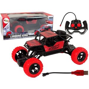 Coche Todo Terreno Control Remoto R/C 1:18 Rojo