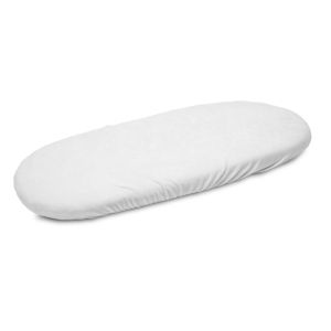 Sábana para Cochecito Sensillo de Terry Blanco 35x75