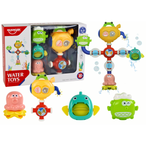 Robot de Baño Interactivo con Ventosas para Niños