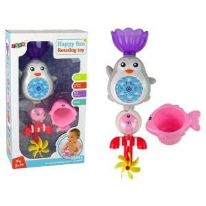Juguete de baño pingüino para diversión acuática