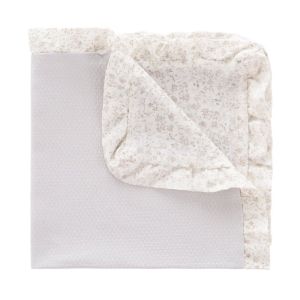Manta Reversible 65x65x1 Cm Linen Gris - Cambrass