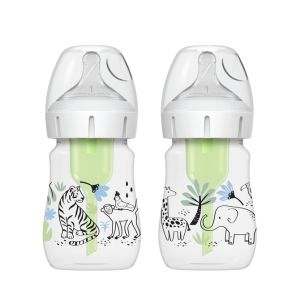 Biberones Dr brown's 150ml Jungle - Paquete de 2
