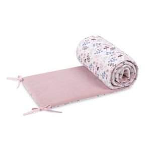 Protector de Cuna Velvet Twigs Rosa Sensillo