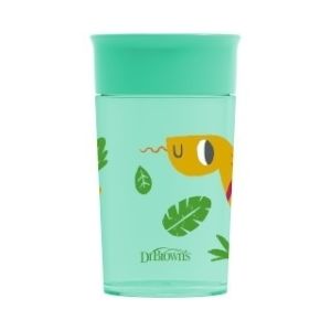 Taza 360° Dr Brown's para Bebés - 300 ml Verde