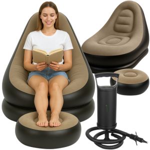 Sillón Inflable Gardlov para Jardín y Playa - Con Descanso