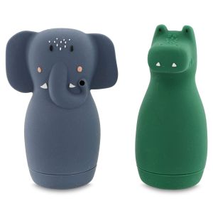 Animales de Juguete para Baño Trixie - Mrs. Elephant & Mr. Crocodile