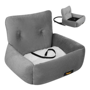 Asiento de coche para perros Purlov, tamaño S, 44x35x30cm