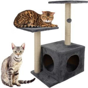 Rascador para gatos Purlov 71cm gris - Árbol para gatos