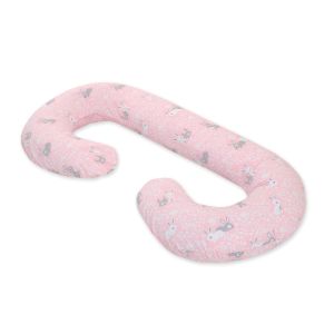 Almohada de Soporte para Embarazo My Sweet Baby - Conejitos Rosa