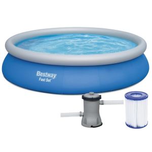 Piscina Inflable Redonda 457 x 84 cm con Bomba