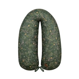 Almohada de embarazo Kikkaboo Secret Garden Verde - Multifuncional