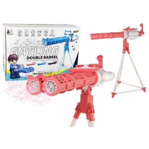 Pistola de Burbuja Rosa con Trípode