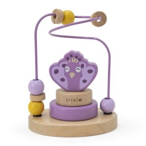 Laberinto de cuentas Trixie - Mrs. Peacock para habilidades motoras