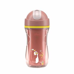 Taza Térmica Chicco 266ml con Pajita para Bebés