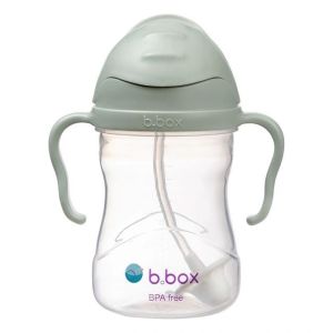 Botella B.box Sage con pajita, ideal para niños pequeños