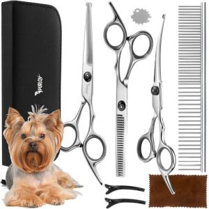 Tijeras para el cuidado de mascotas Purlov - Set de alta calidad