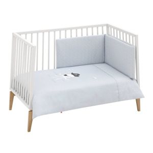 Jgo 2 Pcs.f.nordica Cuna 70 Be Ocean Gris 110x170x3 Cm - Cambrass