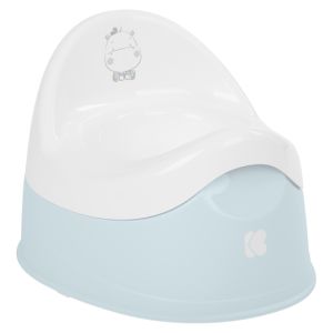 Orinal con cubeta extraíble Hippo Azul Kikkaboo para bebé