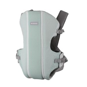 Portabebés Gwen Fly knit Menta Kikkaboo - Comodidad y Estilo