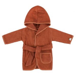 Bata de baño Trixie Hush Rust 1-2 años, suave y absorbente