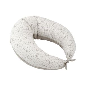 Cojin De Lactancia Luna 80x185x16 Cm Abete Beige - Cambrass