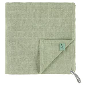 Toalla Muselina Trixie Bliss Sage 110x110cm - 100% Algodón