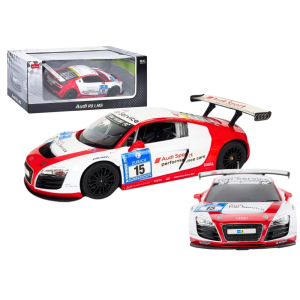 Coche R/C 1:24 Control Remoto Deportivo AUDI R8 LMS Blanco