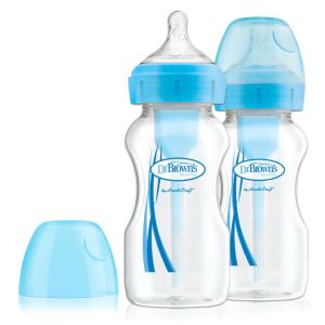 Biberones Dr brown`s Options+ 270ml Azul 2-Pack
