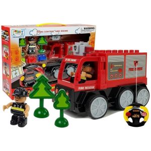 Camión de Bomberos R/C con Control Remoto para Niños
