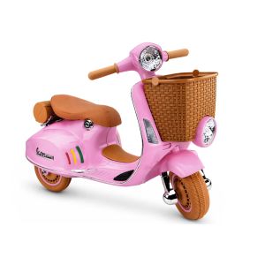 Scooter Eléctrico Infantil Vespa XW-03 Rosa 12V