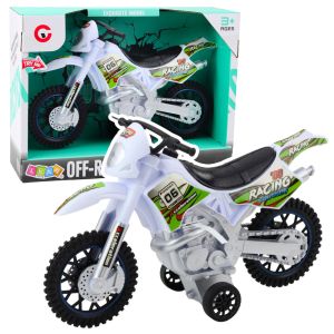 Motocicleta de Cross Off-Road con Luces y Sonidos