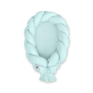 Nido de Bebé Trenzado 2 en 1 - My Sweet Baby - Mint