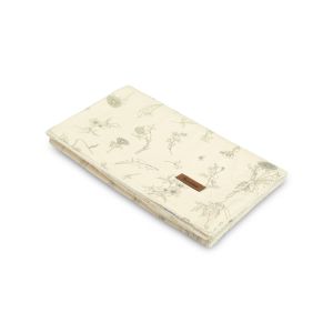 Manta Eco Flores Plush Sensillo 80x100 para Bebé