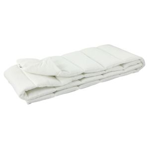 Protector de Cama y Parque Trixie Bliss White - Algodón Orgánico