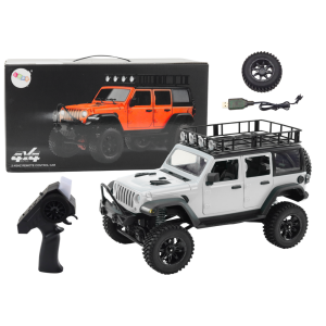 Vehículo Todo Terreno RC 4x4 Control Remoto Gris