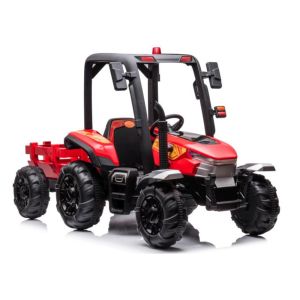 Tractor Eléctrico BLT-206 Rojo con Control Remoto 24V