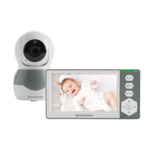 Vigilabebés con vídeo 4.3'' Kikkaboo: Seguridad y Comodidad