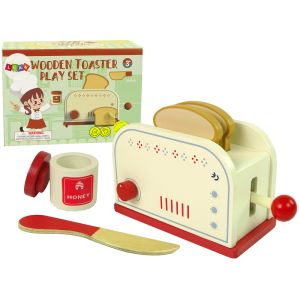 Accesorios de Tostadora de Madera para Cocina Infantil