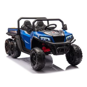 Vehículo eléctrico infantil 6 ruedas 4x4 24V XB-1038A Lean Cars azul · 163 cm