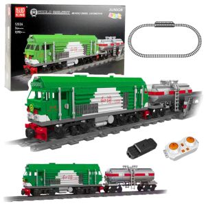 Tanque de tren controlado por remoto de bloques de construcción