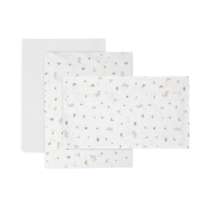 Sabana Cuna 3 Pcs (cuna 70) 120x180x1 Cm Rabbit Beige - Cambrass