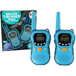 Walkie Talkies Azul para Niños con 16 Canales