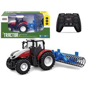 Tractor Control Remoto con Rodillos de Caucho 2.4G