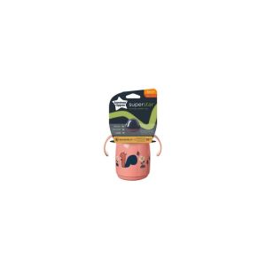 Vaso con asas Tommee Tippee 300ml para bebé - Rosa