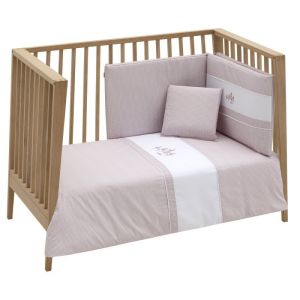 Jgo 2 Pcs.f.nordica Cuna 70 Mini Windsord Rosa 110x170x3 Cm - Cambrass