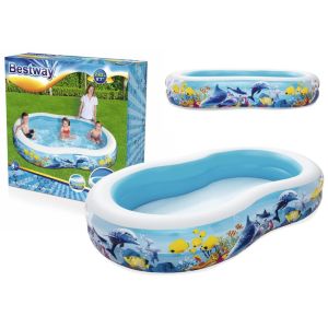 Piscina Inflable Océano 262 x 157 x 46 cm