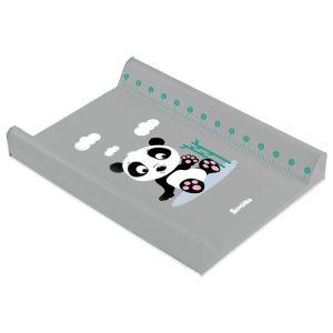 Cambiador Suave Sensillo - Panda Gris - Ideal para Bebés