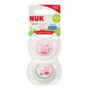 Chupete de Silicona Nuk Peppa Pig 18-36 meses
